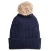 OeufKids Oeuf Pompom Beanie - Indigo Blue