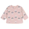 Petit BateauKids Petit Bateau Baby Sweatshirt Saline Pink With Flower Print - Multi
