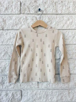 Rylee + CruKids Rylee Cru Organic Pajama Set - Natural