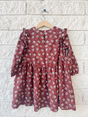 Rylee + CruKids Rylee + Cru Piper Dress - Holiday Bloom - Image 2