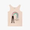Weekend House KidsKids Weekend House Kids Rainbow Tank Top - Dusty Pink