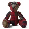 RRLKIDS RRL Limited Edition Patchwork Bear - Red Multi