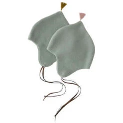 MakiéKids Maki Baby Fleece Bonnet - Sage Green