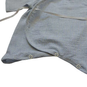 MakiéKids Maki Baby Penn Hadagi Romper - Blue Checks - Image 4