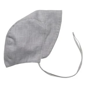 MakiéKids Makie Swiss Cotton Bonnet - Grey