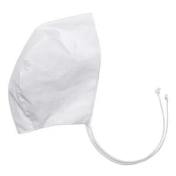 MakiéKids Makie Remi Bonnet - White/Grey Pinstripes