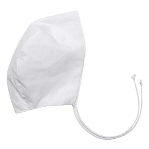 MakiéKids Makie Remi Bonnet - White/Grey Pinstripes