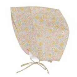 MakiéKids Makie Trish Bonnet - Yellow Floral Print