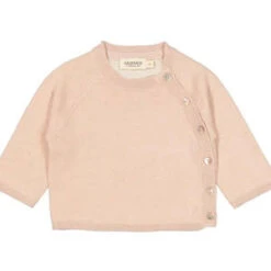 MarMar CopenhaganKids MarMar Copenhagan Toll Sweater - Cream/Taupe Hearts