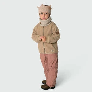 Mini A TureKids Mini A Ture Child Saleh Teddyfleece Jacket - Savannah Tan - Image 2