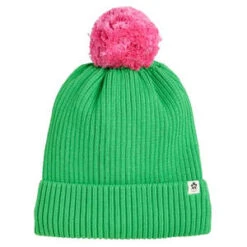 Mini RodiniKids Mini Rodini Baby And Child Pompom Hat - Green