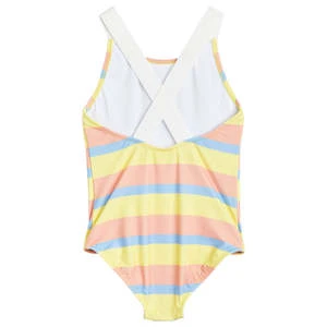 Mini RodiniKids Mini Rodini Pastel Stripe Swimsuit - Multicolour - Image 2