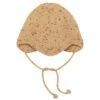 Misha & PuffKids Misha & Puff Acorn Bonnet - Camel Confetti Brown
