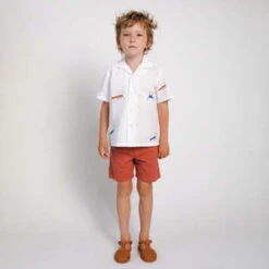 MorleyKids Morley Lennon Shorts - Sand Siena Red