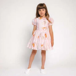 MorleyKids Morley Suri Dress - Charlotte Camelia Pink Floral