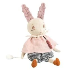 Moulin RotyKids Moulin Roty Aprs La Pluie Musical Rabbit Toy