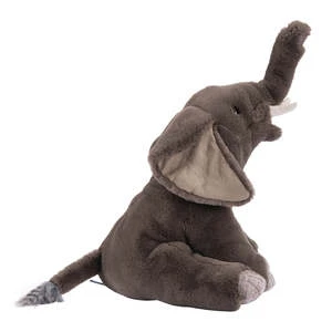 Moulin RotyKids Moulin Roty Tout Autour Du Monde Elephant Soft Toy - Gray - Image 2