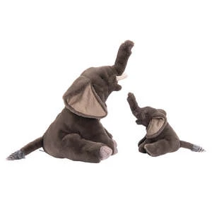 Moulin RotyKids Moulin Roty Tout Autour Du Monde Elephant Soft Toy - Gray - Image 6