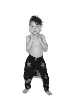NununuKids Nununu Star Beach Pants - Black