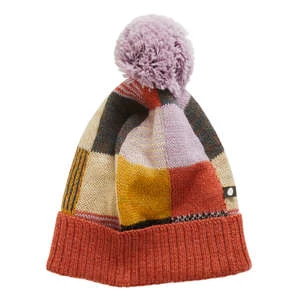 OeufKids Oeuf Baby And Child Patchwork Beanie - Rose Pink - Image 2