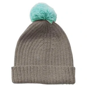 Oeuf NYCKids Oeuf NYC Pompom Hat - Slate Grey