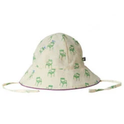 OeufKids Oeuf Sun Hat - Gardenia Cream/Chair Print