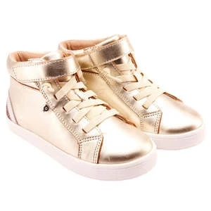 Old SolesKids Old Soles Child Sneaksta Rainbow Shoes - Gold - Image 2