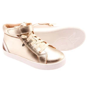 Old SolesKids Old Soles Child Sneaksta Rainbow Shoes - Gold - Image 3