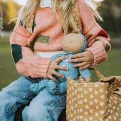 Olli EllaKids Olli Ella Dozy Dinkums Bug Toy - Blue