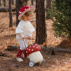 Olli EllaKids Olli Ella Mushroom Luggy - Red