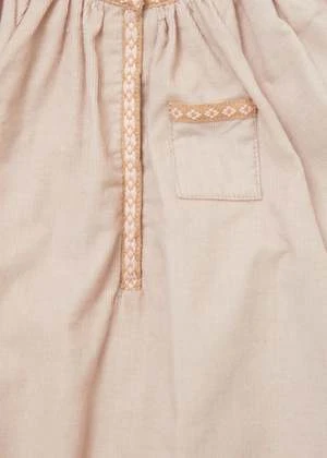 CaramelKids Caramel POPULUS BABY GIFTING ROMPER - SHELL PINK - Image 3