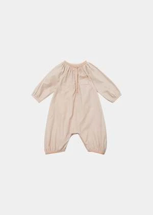 CaramelKids Caramel POPULUS BABY GIFTING ROMPER - SHELL PINK