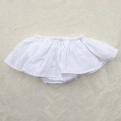 Pequeno ToconKids Pequeno Tocon Baby Ruffle Bloomers - White