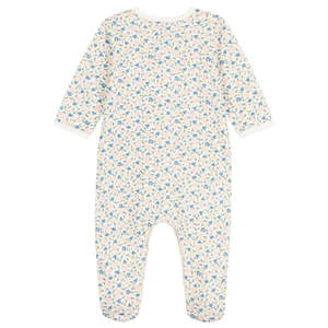 Petit BateauKids Petit Bateau Baby Pyjamas With Multicoloured Floral Print - Multi - Image 2