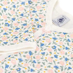Petit BateauKids Petit Bateau Baby Pyjamas With Multicoloured Floral Print - Multi - Image 3