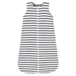 Petit Bateaukids Petit Bateau Baby Reversible Sleepsac Navy Blue Stripes