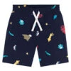 Petit BateauKids Petit Bateau Child Swim Shorts - Navy Blue With Sea Animals Print