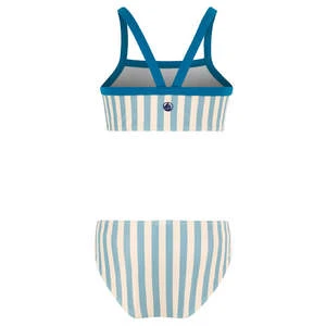Petit BateauKids Petit Bateau Child Two Piece Swimsuit - Mimi Blue Stripes - Image 2