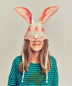 Frida's TierchenKids Frida's Tierchen Rabbit Felt Hairdress - Orange