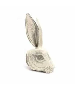 Frida's TierchenRabbit Felt Hairdress - Silver