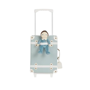 Olli EllaKids Olli Ella See-Ya Suitcase - Steel Blue - Image 7