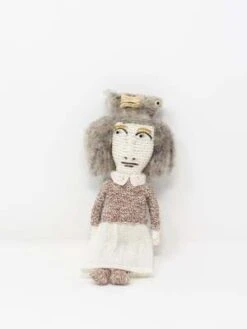 Sophie DigardHandmade Doll - Angelina With Her Raven