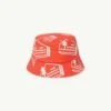 The Animals ObservatoryKids The Animals Observatory Starfish Cap - Red/White Tree