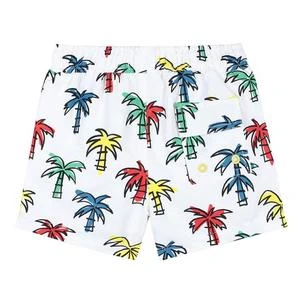 STELLA MCCARTNEYkids Stella McCartney Baby Swim Palm Print Shorts - Multicolour - Image 2