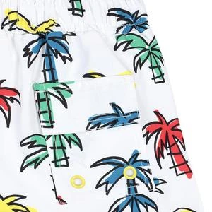 STELLA MCCARTNEYkids Stella McCartney Baby Swim Palm Print Shorts - Multicolour - Image 3