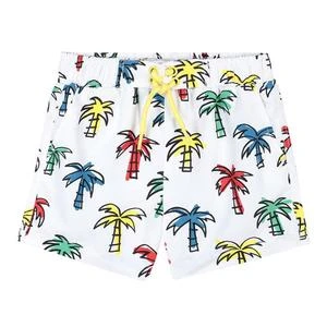 STELLA MCCARTNEYkids Stella McCartney Baby Swim Palm Print Shorts - Multicolour