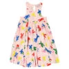 STELLA MCCARTNEYKids Stella McCartney Child Good Vibes Dress - Pink With Palms Print