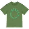STELLA MCCARTNEYKids STELLA MCCARTNEY Child Logo Disc T Shirt - Green