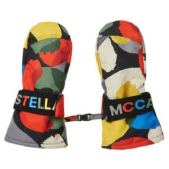 STELLA MCCARTNEYKids STELLA MCCARTNEY Child Ski Mittens - Multicolour Smudge Print