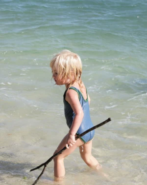 Summer & StormKids Summer & Storm Classic Onepiece - Blue/Green